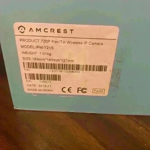 A crest WiFi security camera - Picture 2 of 4